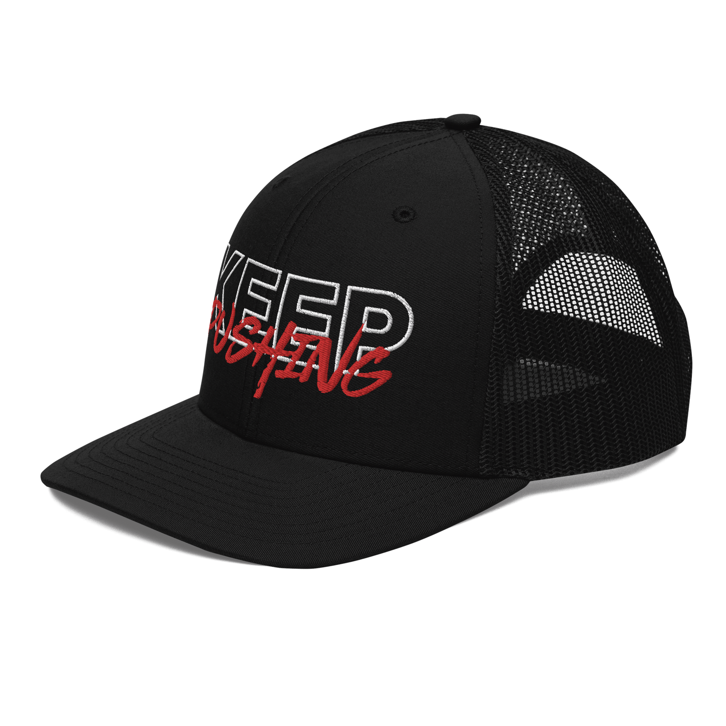 KEEP PUSHING Trucker Cap
