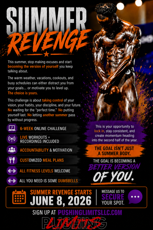 Summer Revenge 6-week challenge ￼￼