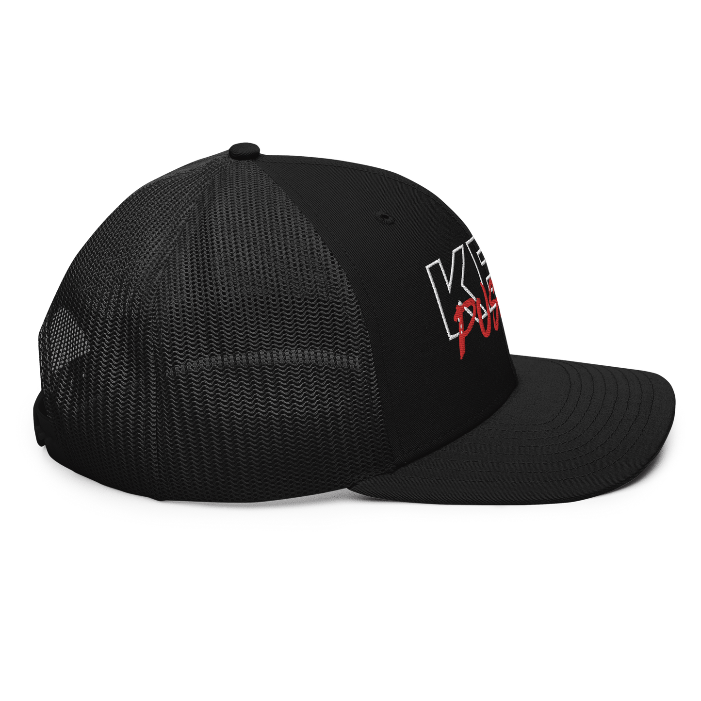 KEEP PUSHING Trucker Cap
