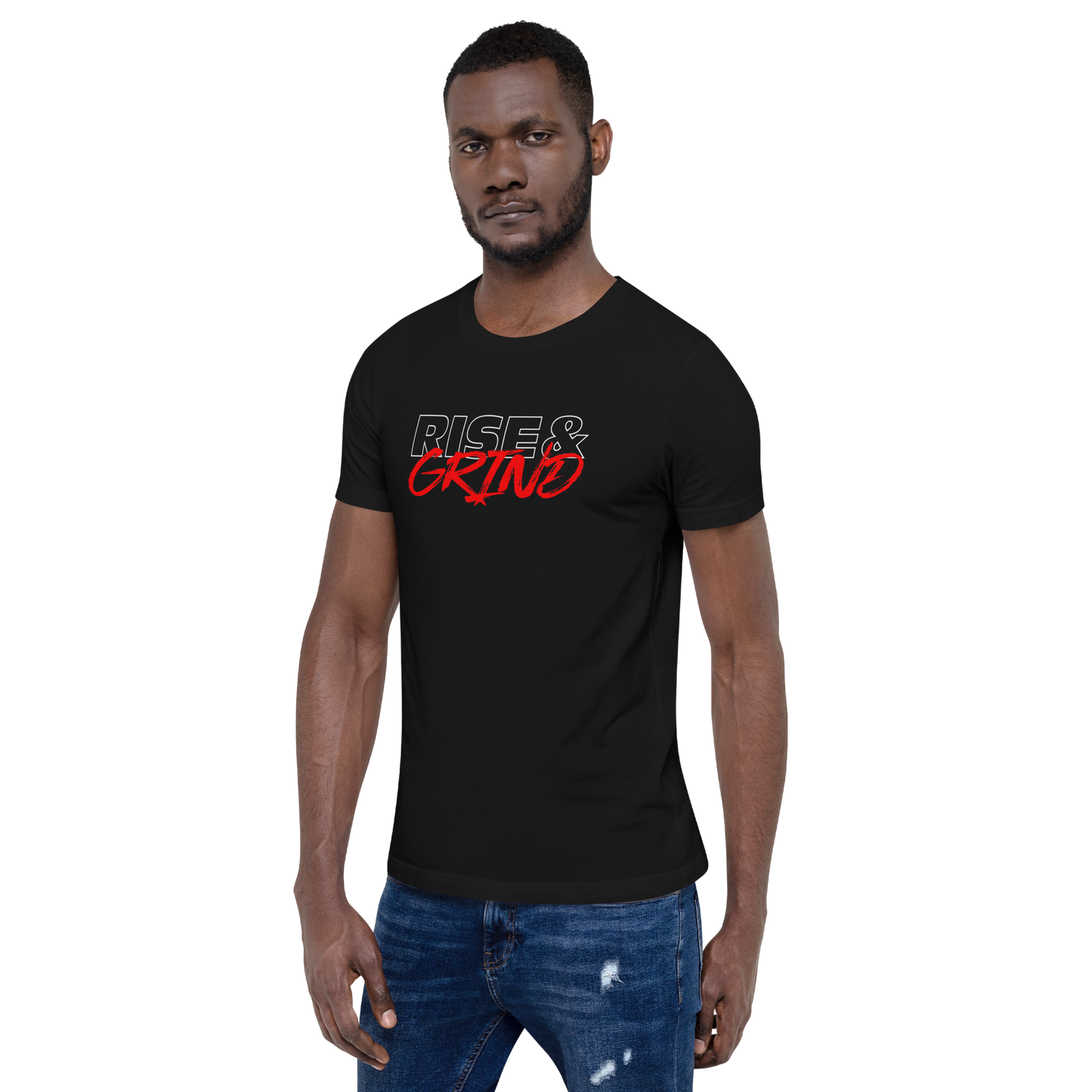 RISE AND GRIND Unisex t-shirt