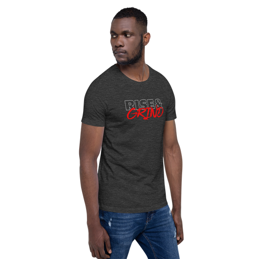RISE AND GRIND Unisex t-shirt